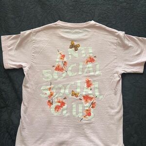 ASSC Anti Social Social Club Kkoch Tee Pink